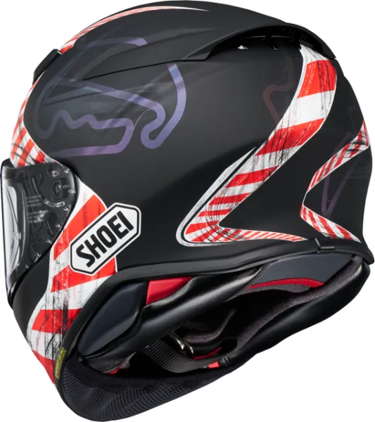 Shoei NXR 2 Knee Down Rückansicht